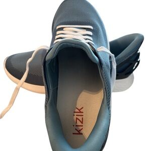 Kizik Sneakers Mens Size 14 Blue Fabric Casual Lace Up